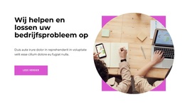 Hulp Bij Bedrijfsontwikkeling - Gratis WordPress-Thema