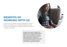 Advantages Over Others - Functionality One Page Template