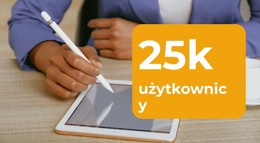 Kilka Tysięcy Użytkowników – Szablon Elementów Premium