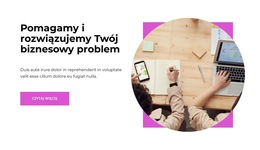Pomoc W Rozwoju Biznesu - Prosty Szablon Strony Internetowej