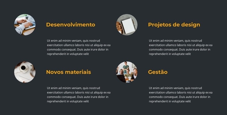 Como configurar um trabalho Construtor de sites HTML