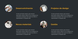 Como Configurar Um Trabalho - Modelo HTML Responsivo