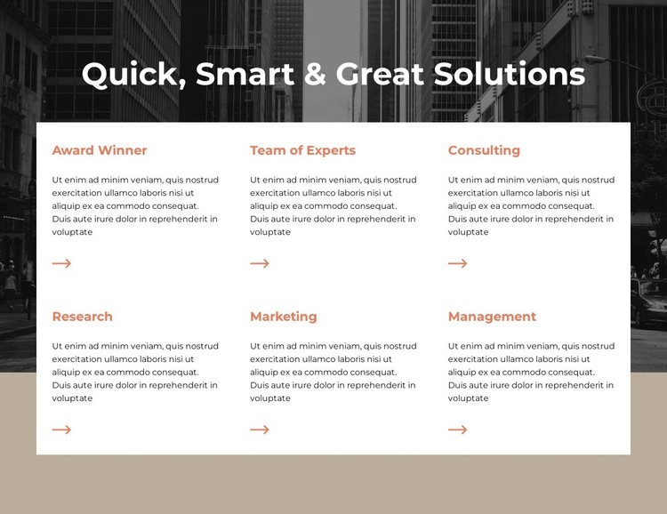 A strategic transformation Squarespace Template Alternative