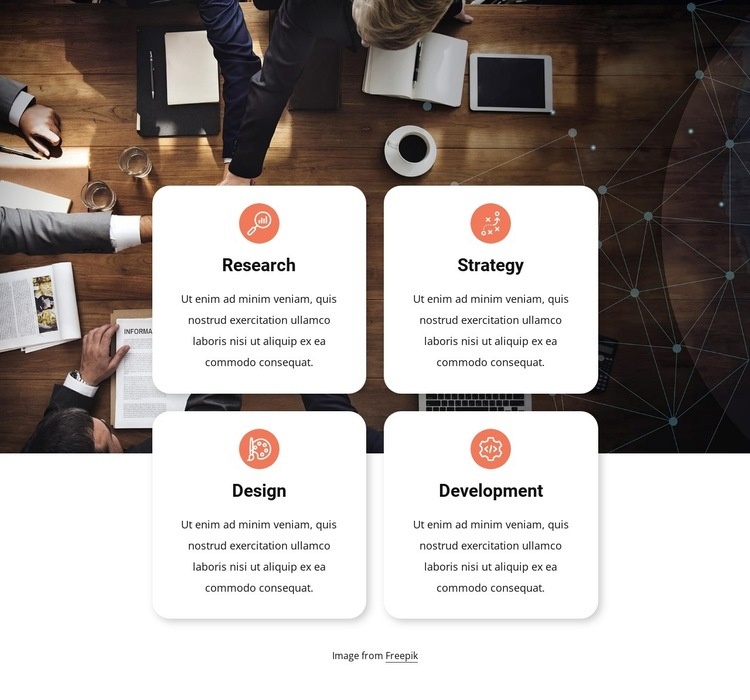 Research and strategy Squarespace Template Alternative