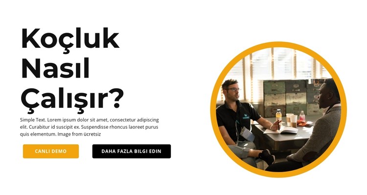 Bir kurs nasıl oluşturulur? CSS Şablonu