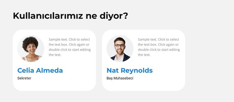 Kullanıcılarımız paylaşıyor Web sitesi tasarımı