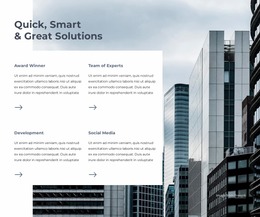 Smart Solutions - Beautiful Website Mockup