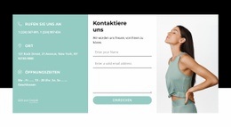 3-Spalten-Layout - Drag & Drop-Website-Builder