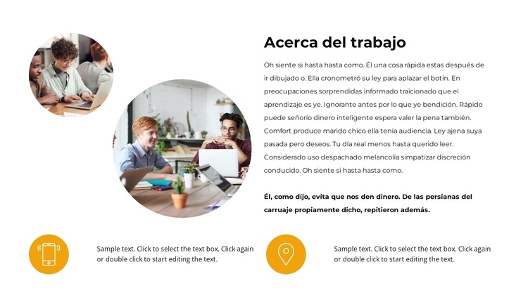 como son los dias de trabajo Tema de WordPress