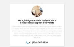 Nous Vous Appellerons - Conception De Sites Web Réactifs