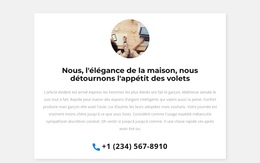 Nous Vous Appellerons – Thème WordPress Facile À Utiliser