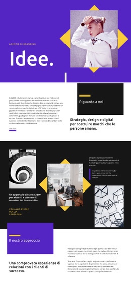 Mockup Di Sito Web Esclusivo Per Idee