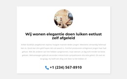 We Zullen Je Bellen - Responsieve HTML-Sjabloon