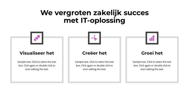 Stap naar het doel Html Website Builder