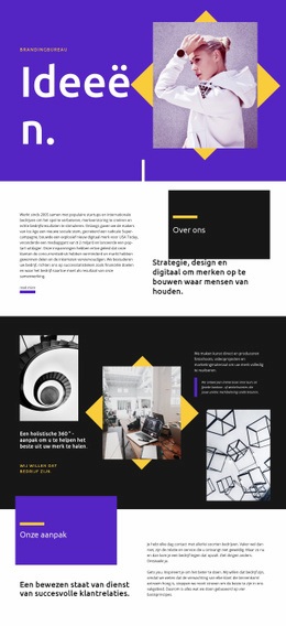 Ideeën - Modern Siteontwerp
