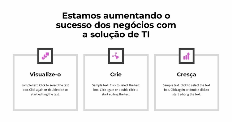 Passo em direção ao objetivo Construtor de sites HTML