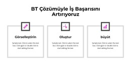 Hedefe Doğru Adım Duyarlı CSS Şablonu