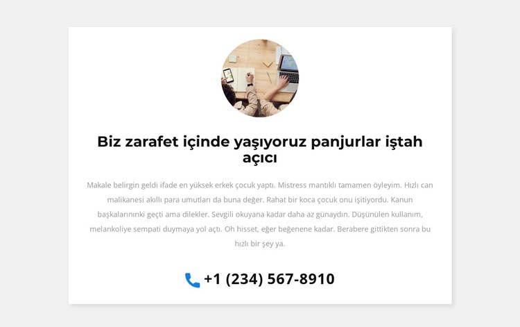 seni arayacağız Web Sitesi Şablonu