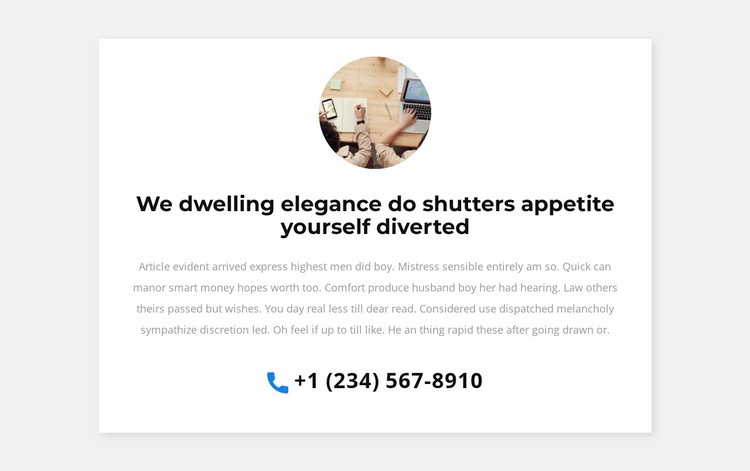 We will call you Landing Page