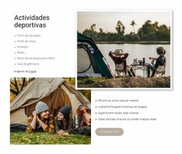 Actividades Para Niños Y Adultos - HTML Template Generator