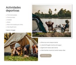 Actividades Para Niños Y Adultos: Plantilla HTML5 Personalizada