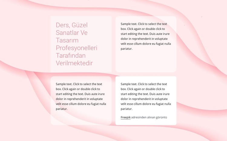 Arka plan üzerinde kılavuz CSS Şablonu