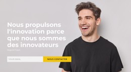 Avenir Dans L'Innovation Site Web De Commerce Électronique