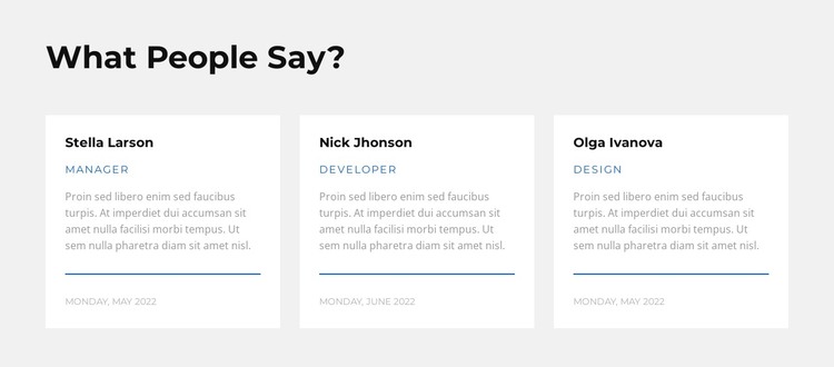 Contrasting opinions HTML Template