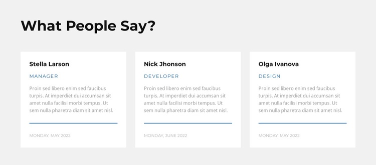 Contrasting opinions HTML5 Template