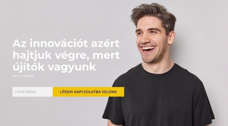 Jövő az innovációban Sablon