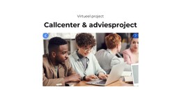 Bekijk Foto'S Van Het Kantoor Schone En Minimale Sjabloon