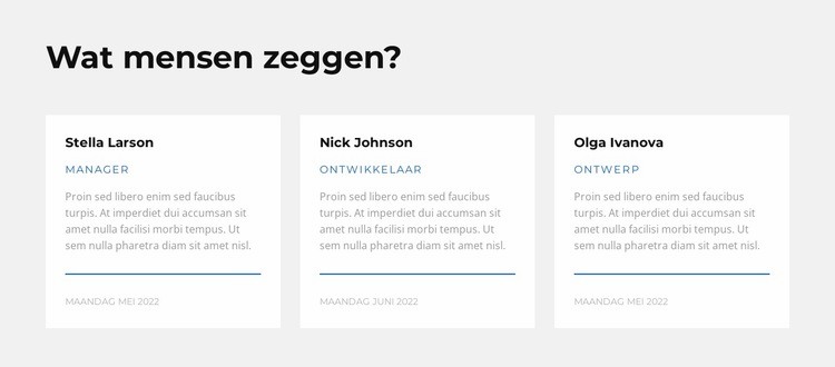 Tegengestelde meningen Sjabloon voor één pagina