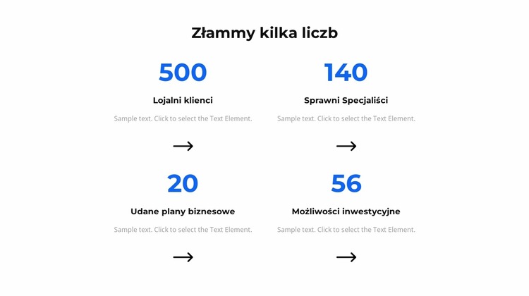 Złammy kilka liczb Szablon Joomla