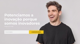 Design De Site Multifuncional Para Futuro Em Inovação