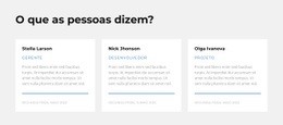 Opiniões Contrastantes