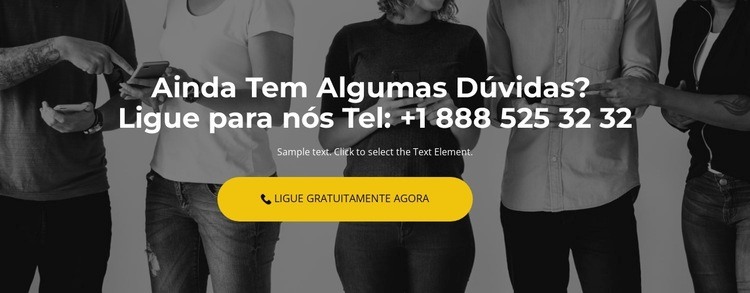 Gerenciador de chamada Landing Page