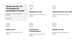 Leia Sobre Os Principais - Tema WordPress Profissional Personalizável