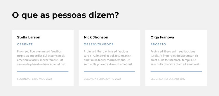 Opiniões contrastantes Tema WordPress