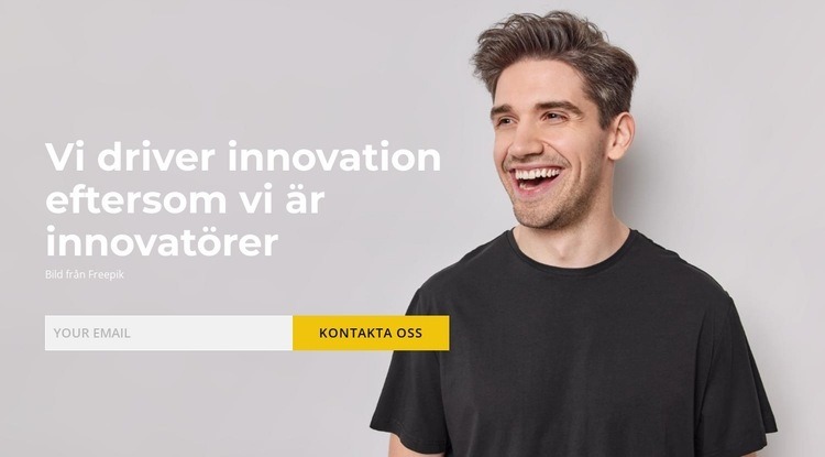 Framtid inom innovation CSS -mall