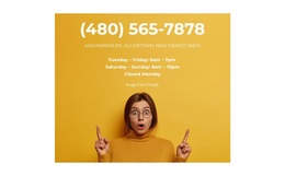 Request A Quick Call - Free Website Template