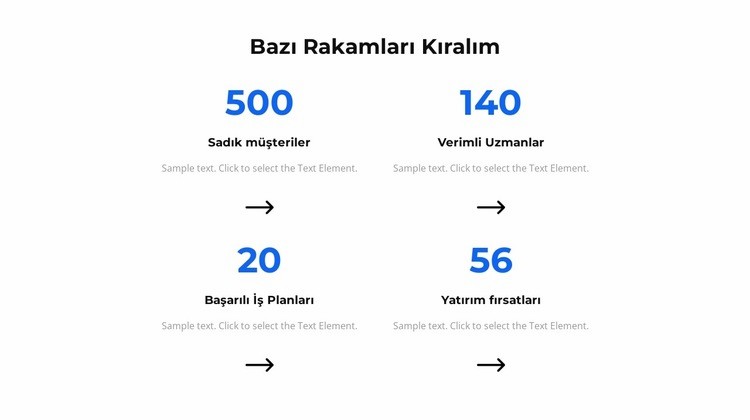 Hadi bazı sayıları kıralım Web Sitesi Oluşturucu Şablonları