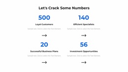 Let'S Crack Some Numbers - Responsive Website Builder