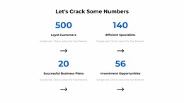 Let'S Crack Some Numbers - Website Template