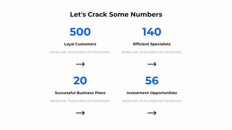 Let's crack some numbers WordPress Website Builder