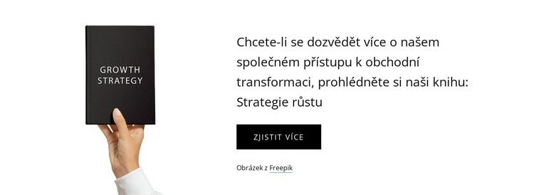 Kupte si našeho průvodce Šablona HTML