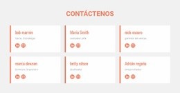 Miembros Del Equipo - Creador Del Sitio Web