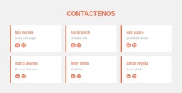 Miembros Del Equipo - Plantilla Creativa Multipropósito