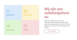 Wij Zijn Gespecialiseerd In Digitale Marketing - HTML-Websjabloon