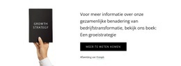 Responsieve Websjabloon Voor Koop Onze Gids