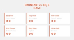 Członkowie Drużyny - Pobierz Bezpłatnie Motyw WordPress